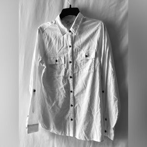 Croft & Barrow White Collared Shirt